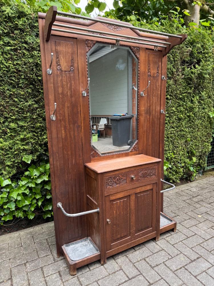 Art Deco Hall stand coatrack