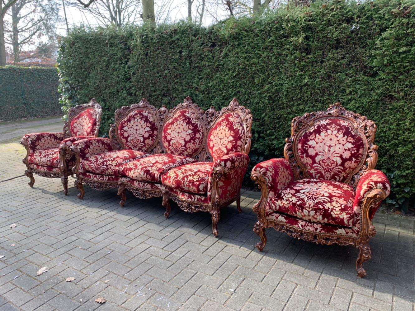 Baroque style Sofa set