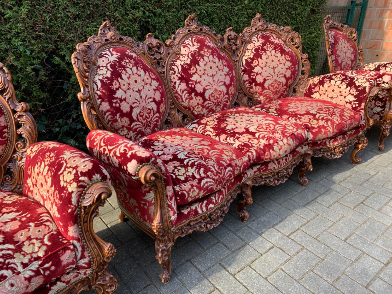 Baroque style Sofa set