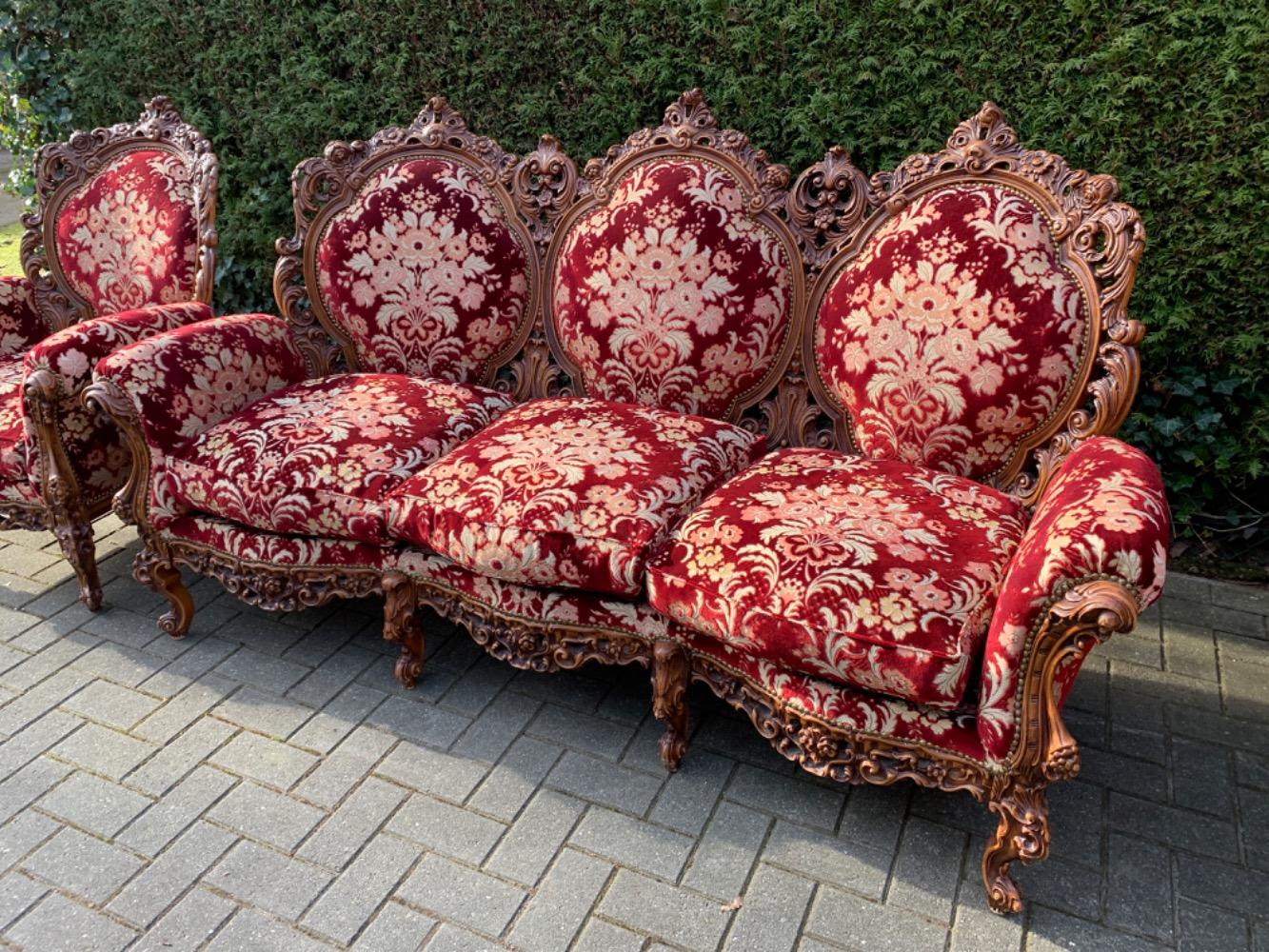 Baroque style Sofa set