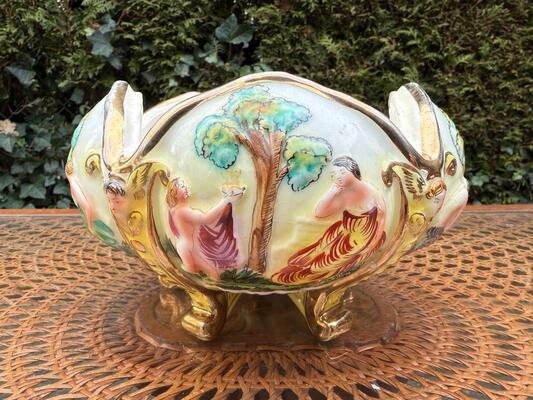 capodimonteカポディモンテ　Bedin『春の訪れ』イタリア　高29cm capodimonteカポディモンテ Bedin『春の訪れ』イタリア 高29cm