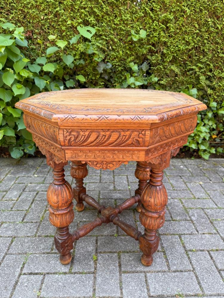 Carved Center table