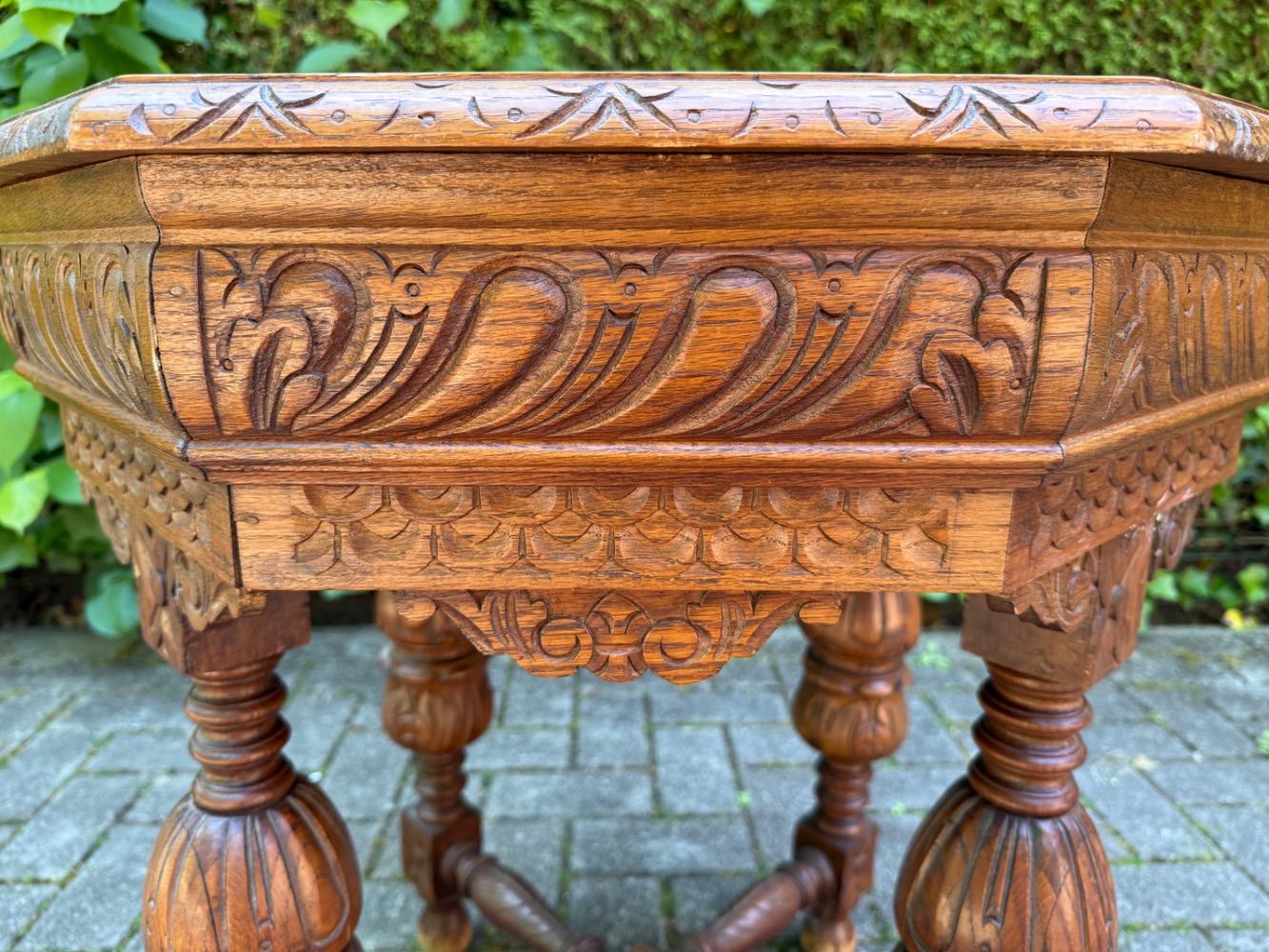 Carved Center table