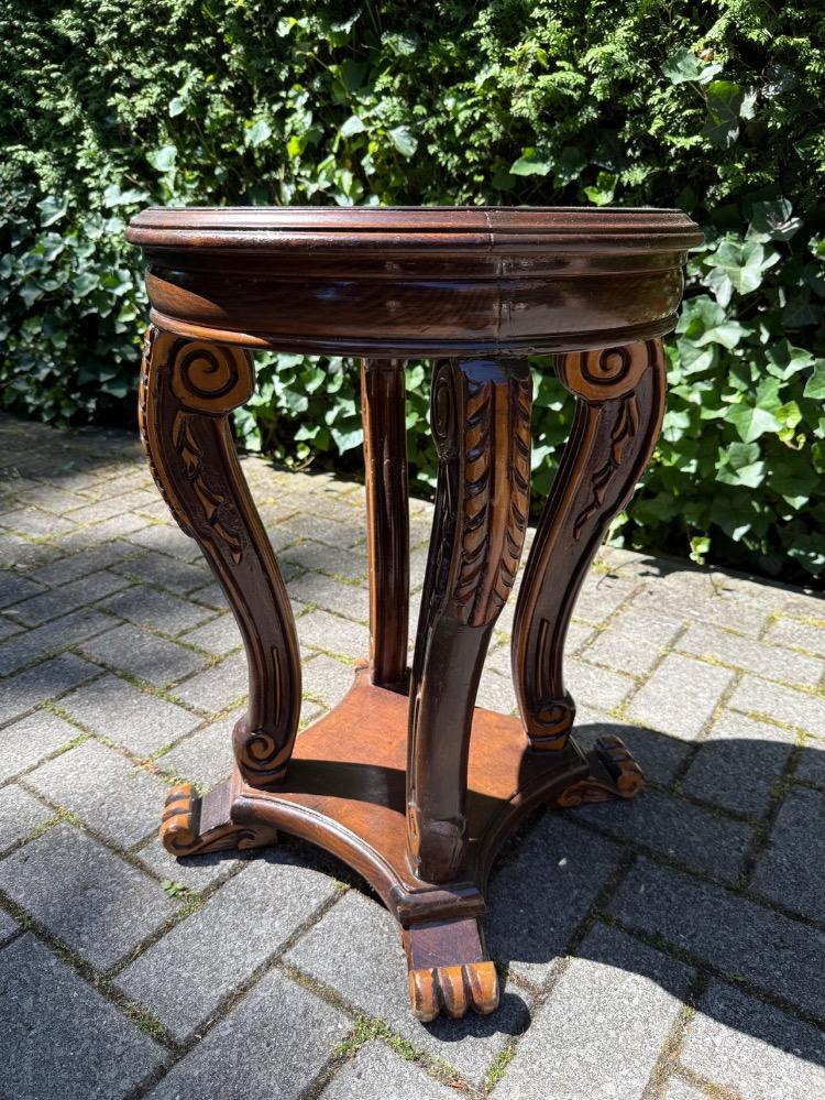 Carved Game table