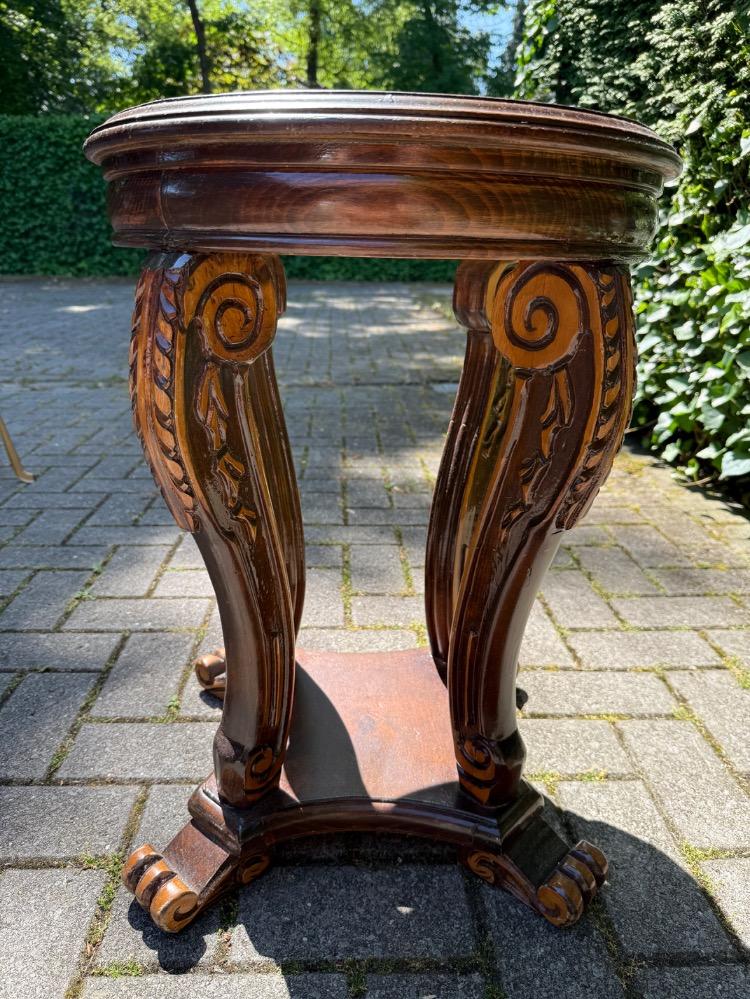 Carved Game table