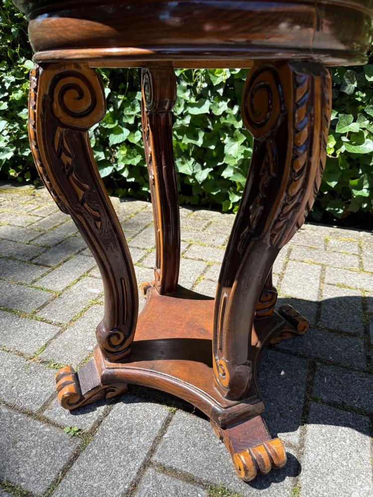 Carved Game table