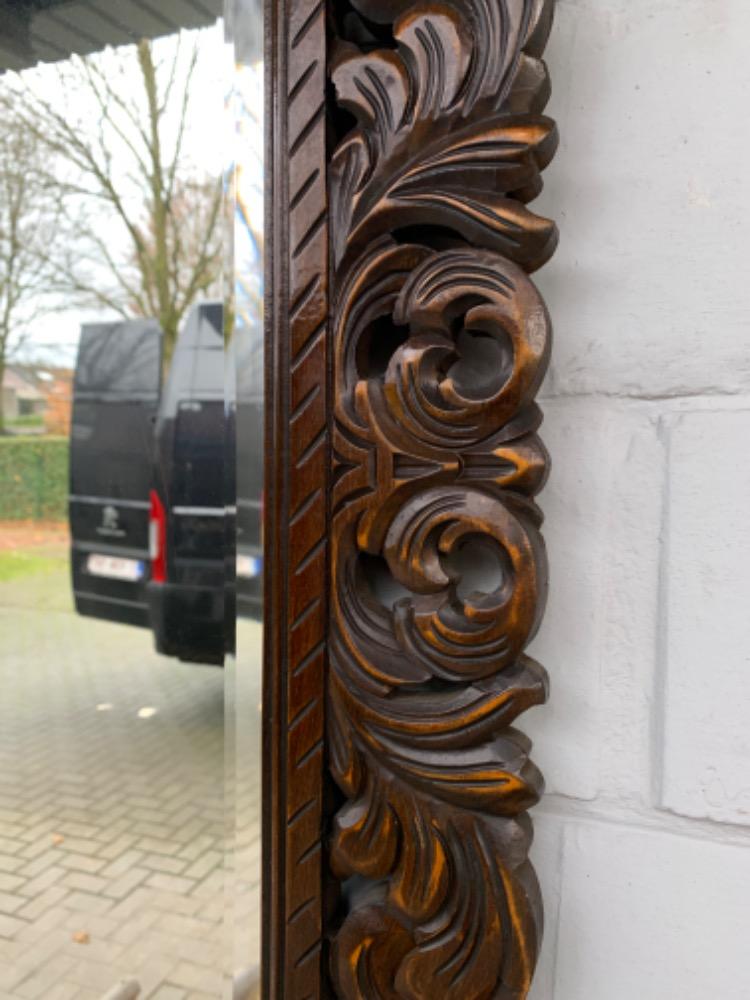 Carved Mirror