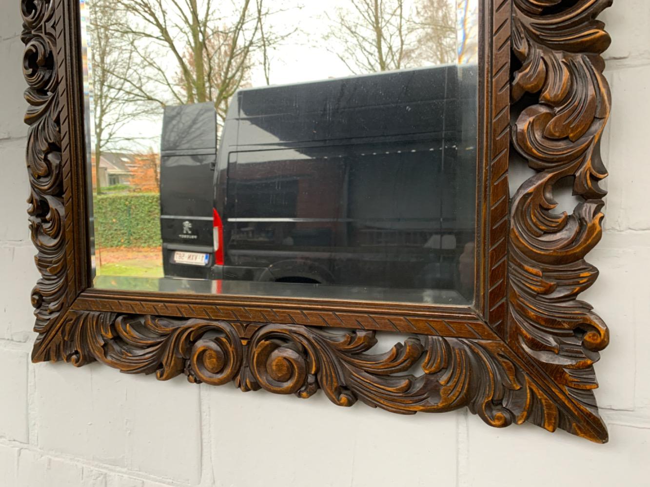 Carved Mirror