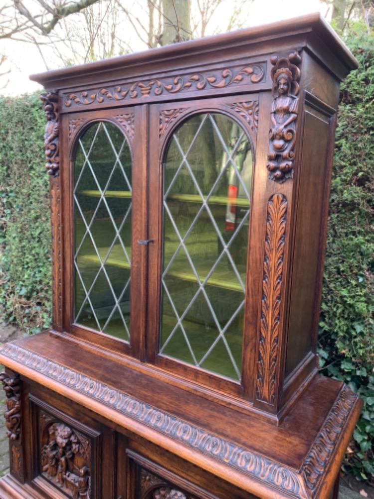 Carved Vitrine