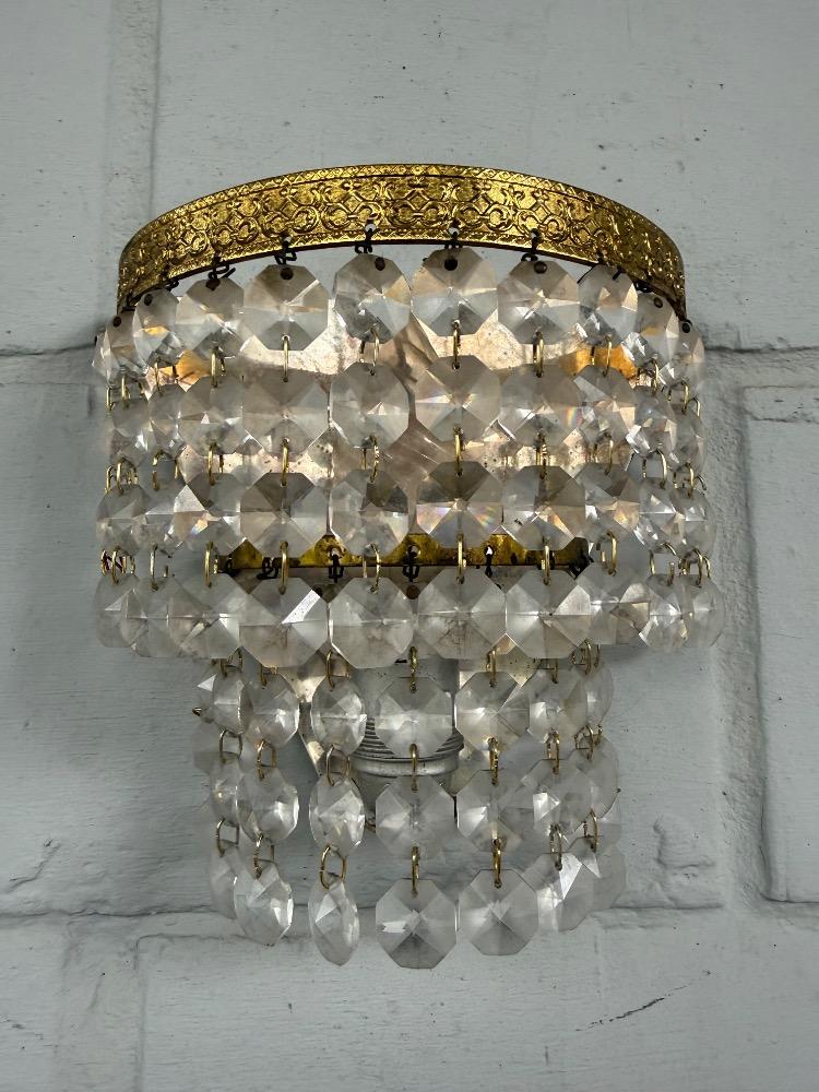 Chandelier and wall lights