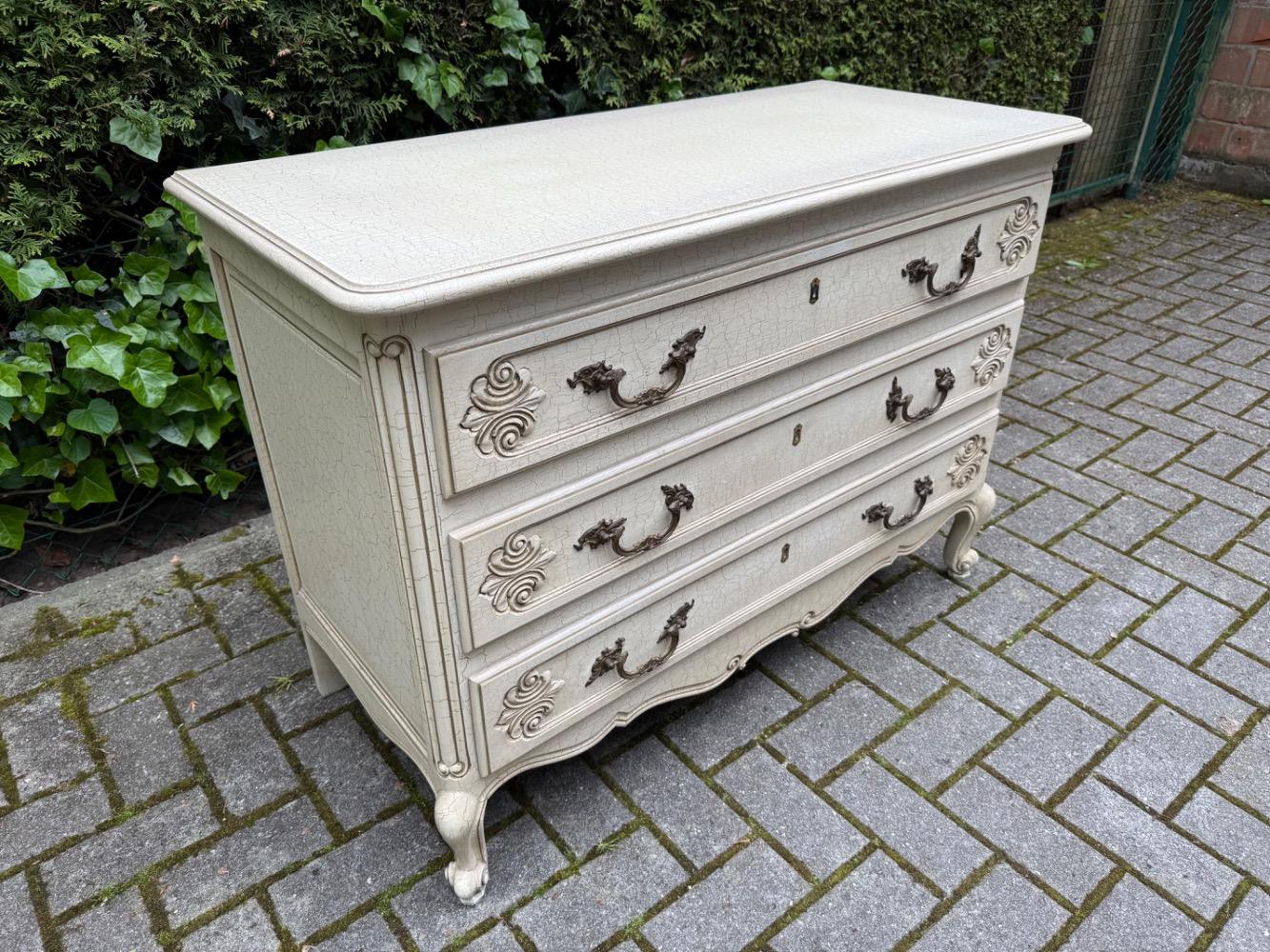 Chest of drawers and mirror