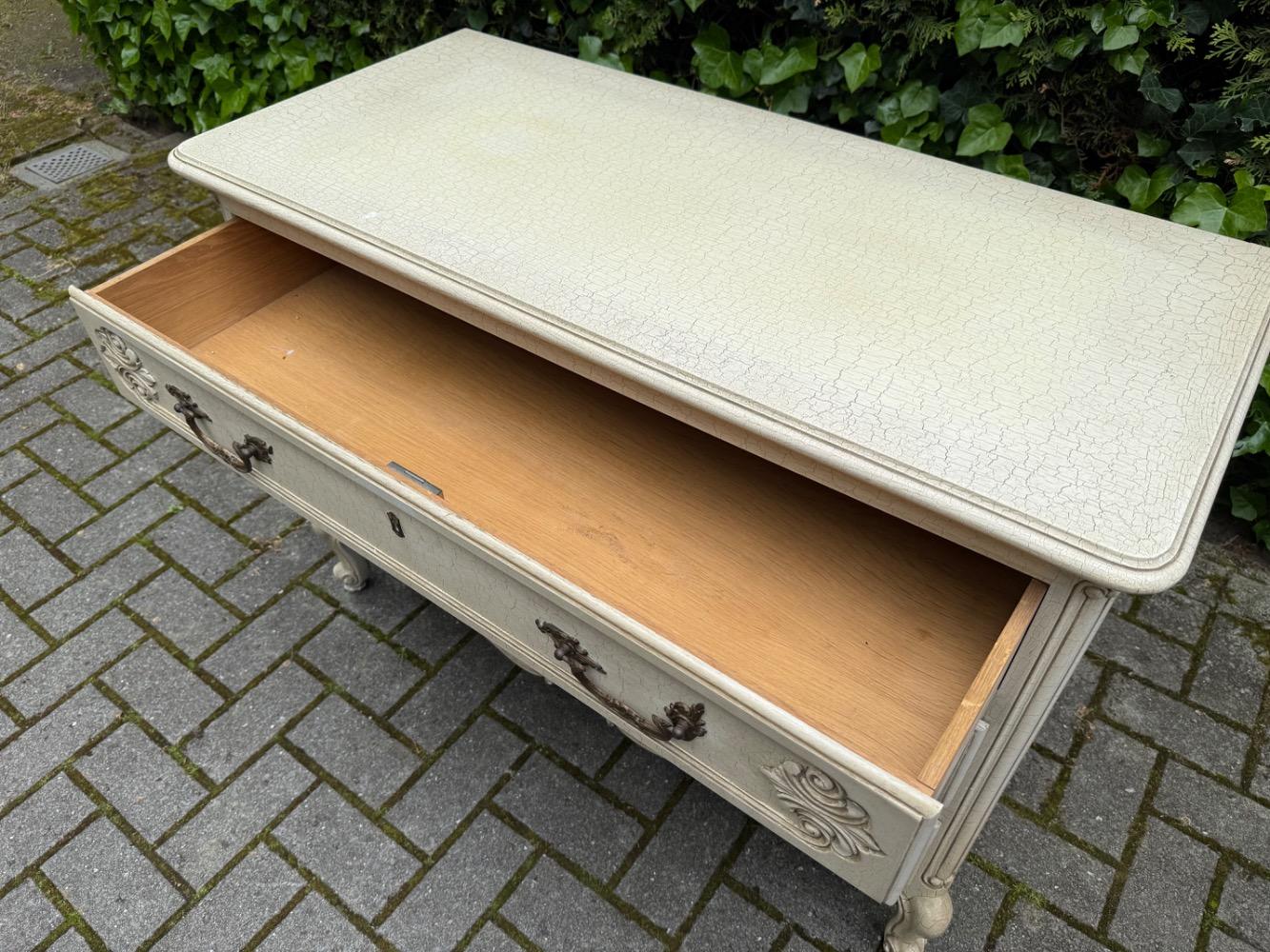 Chest of drawers and mirror