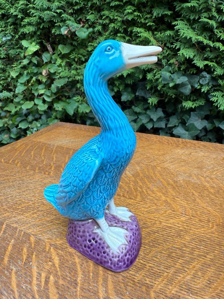 Chinese Pair of duck figures