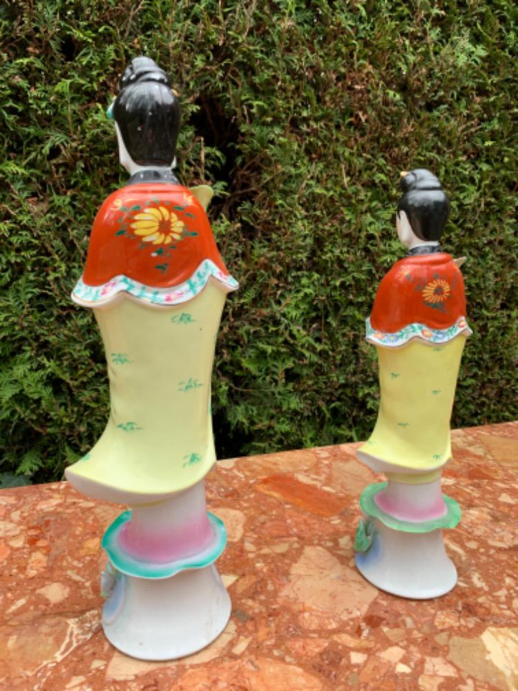 Chinese Pair of figurines