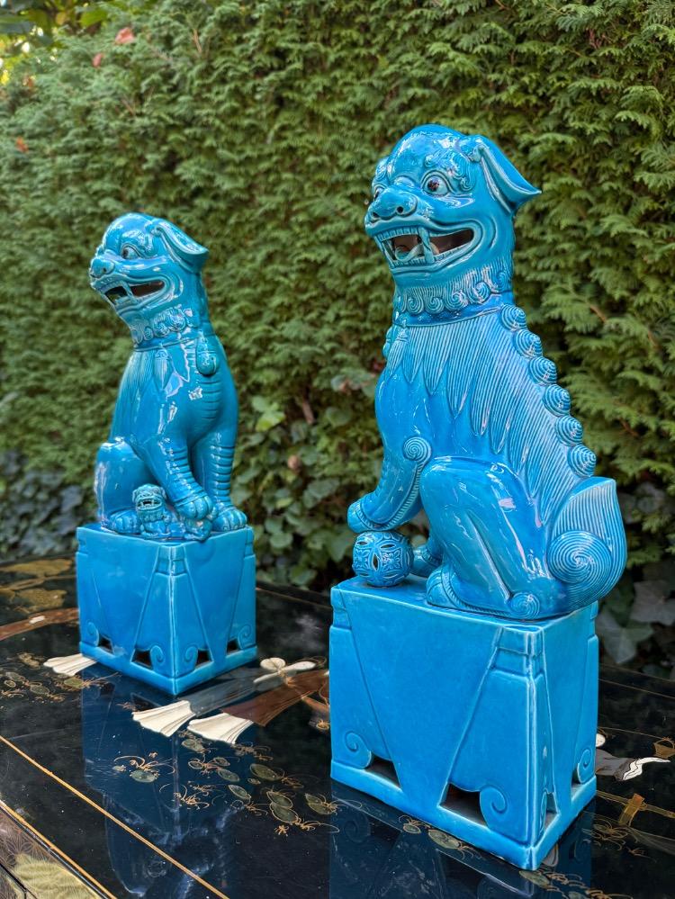 Chinese Pair of foo dogs
