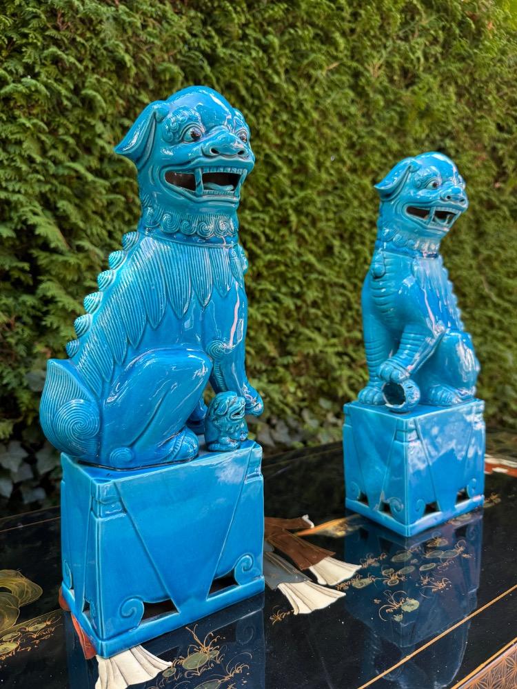Chinese Pair of foo dogs