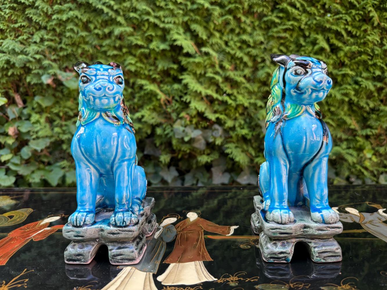 Chinese Pair of foo dogs