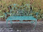 Flemish style Garden bench