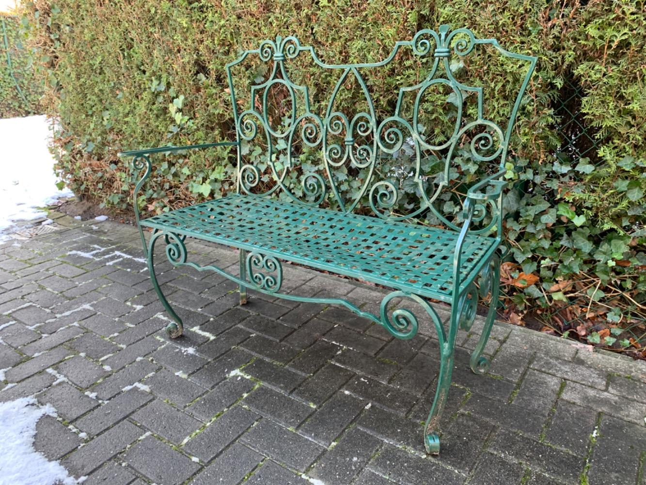 Flemish style Garden bench