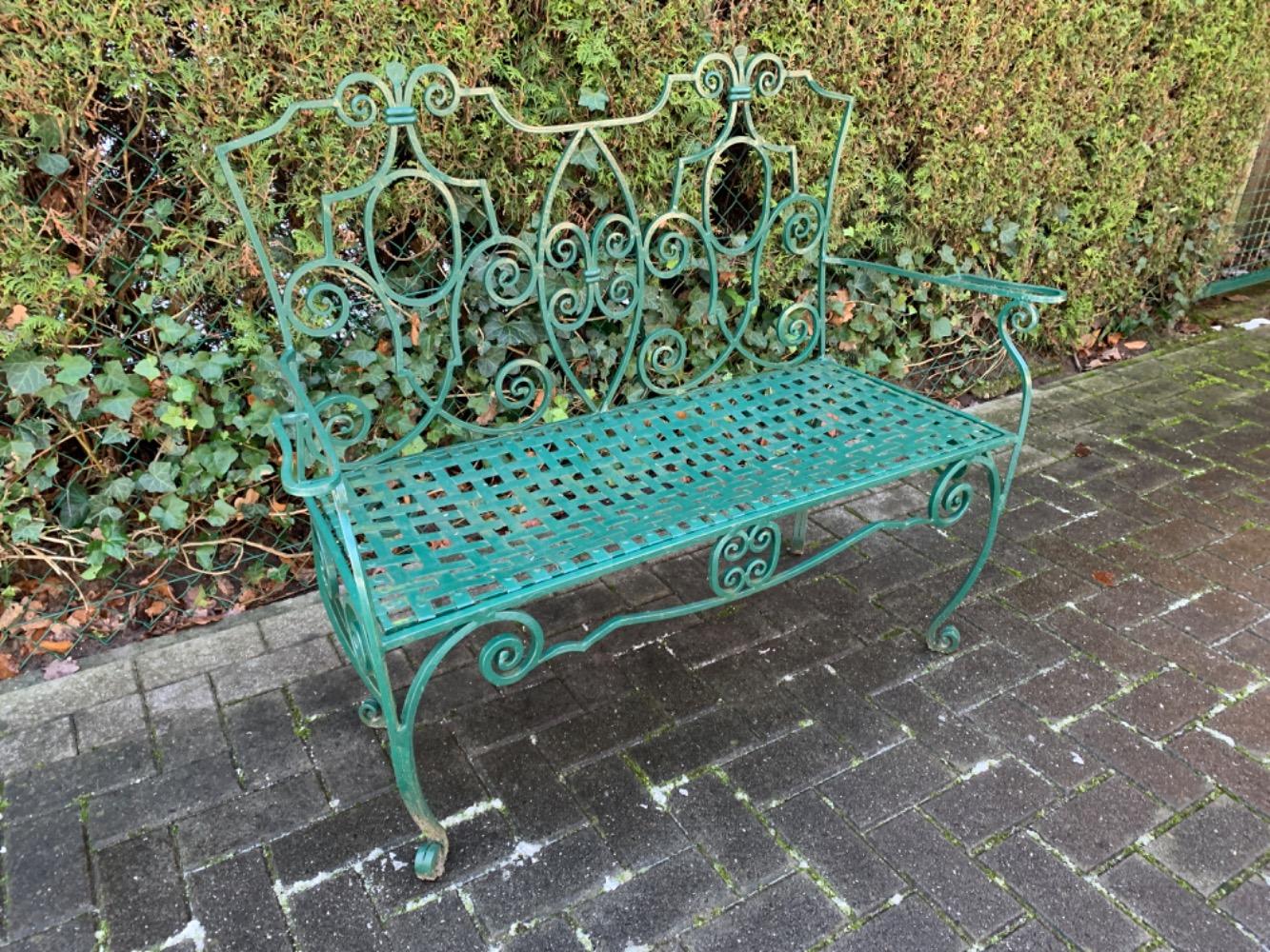 Flemish style Garden bench