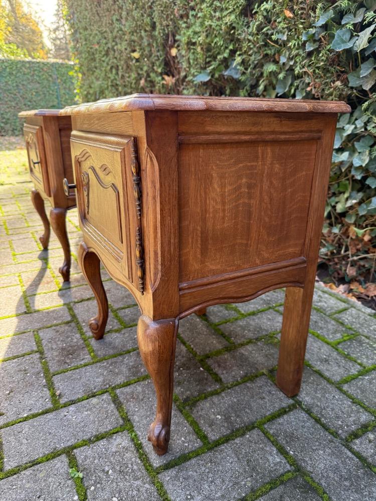 French Provincial Pair of nightstands
