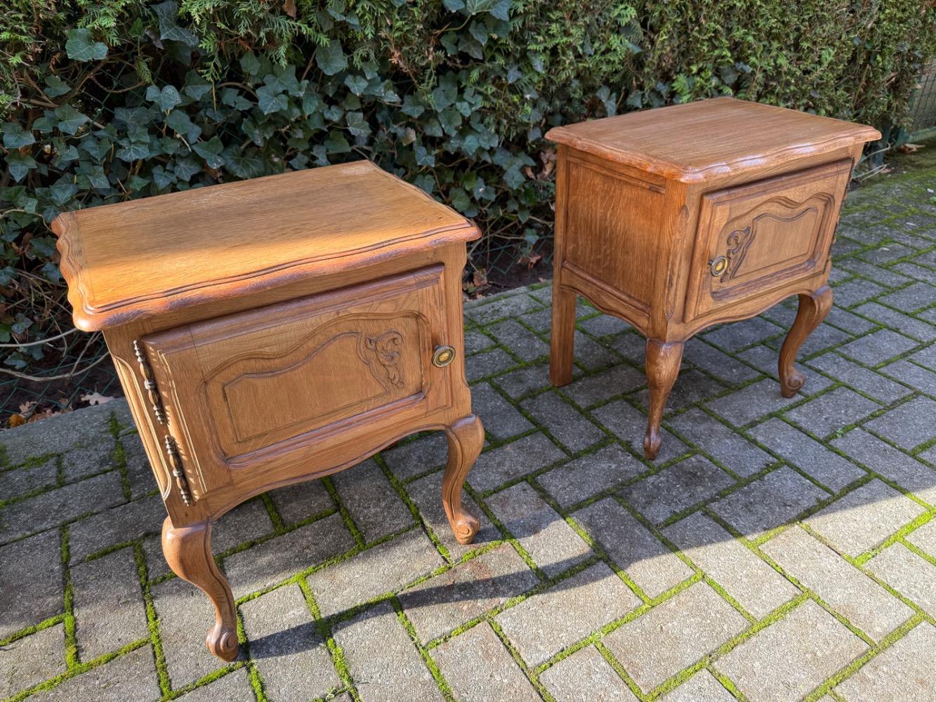 French Provincial Pair of nightstands