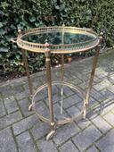 Hollywood Regency style Serving cart