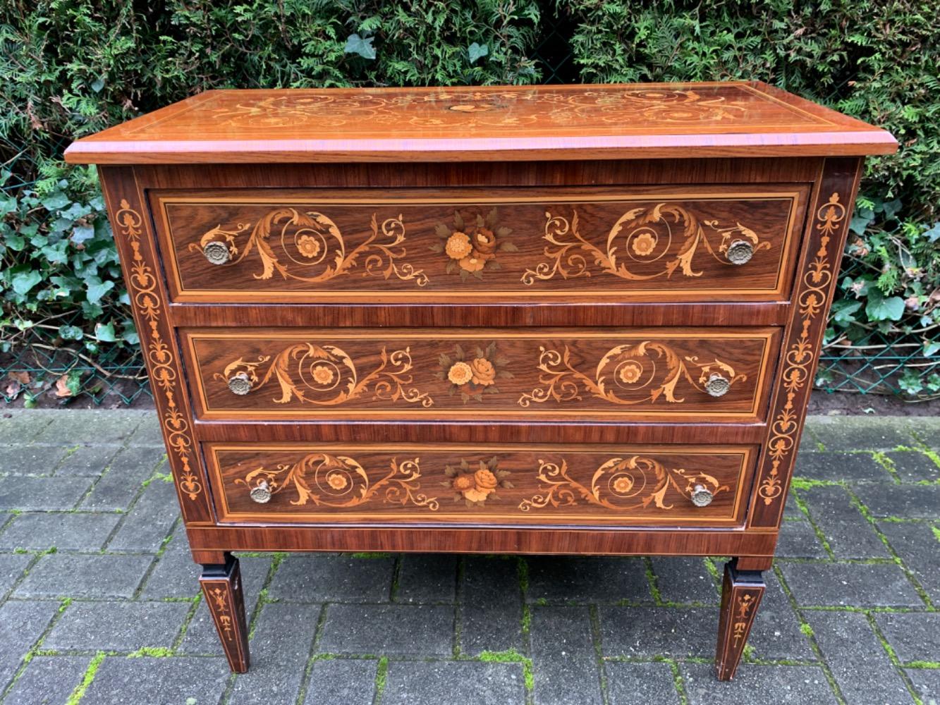 Inlaid Chest of drawers