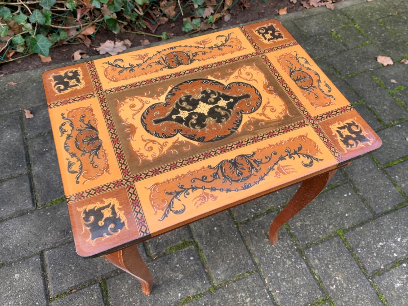 Inlaid Music table