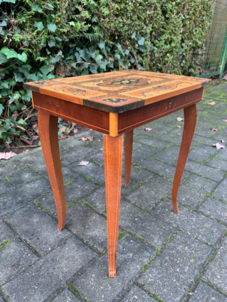 Inlaid Music table