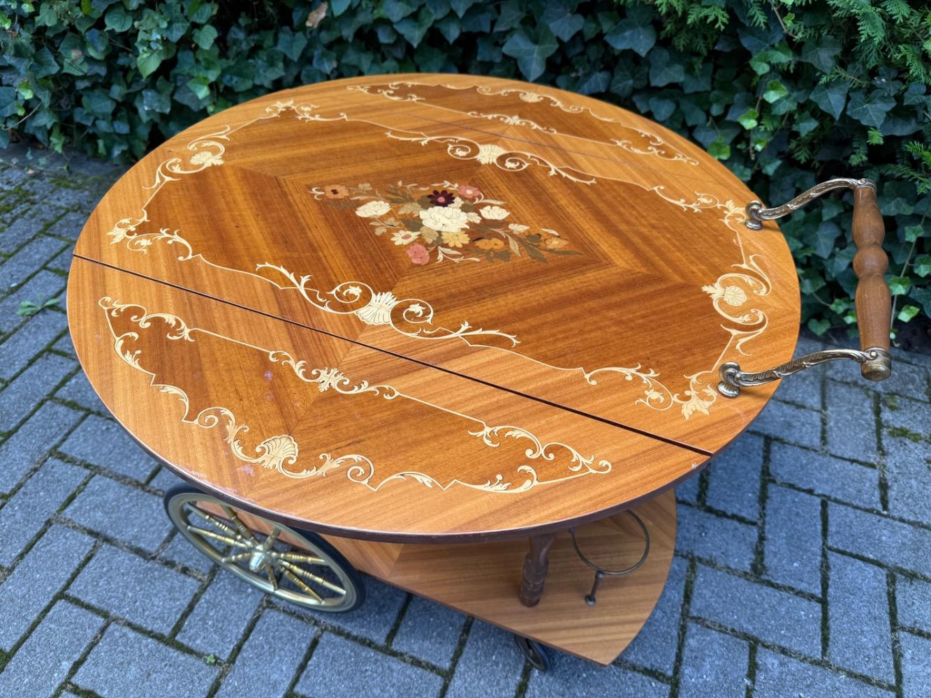 Inlaid Serving cart