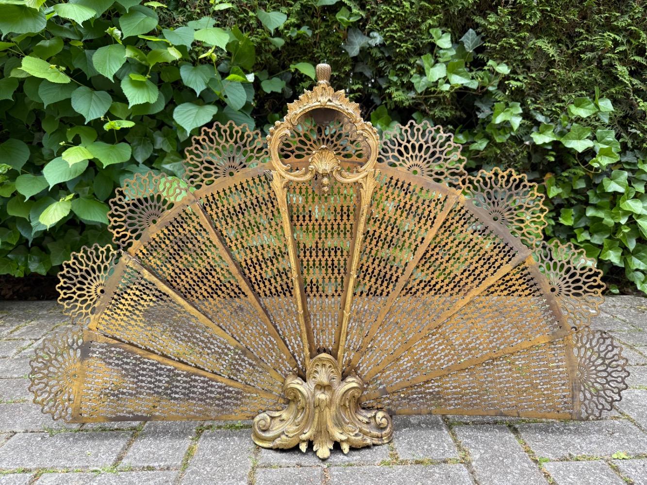 Louis XV style Fire screen