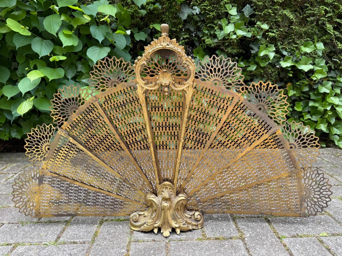 Louis XV style Fire screen