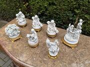 Louis XV style Lot of figurines