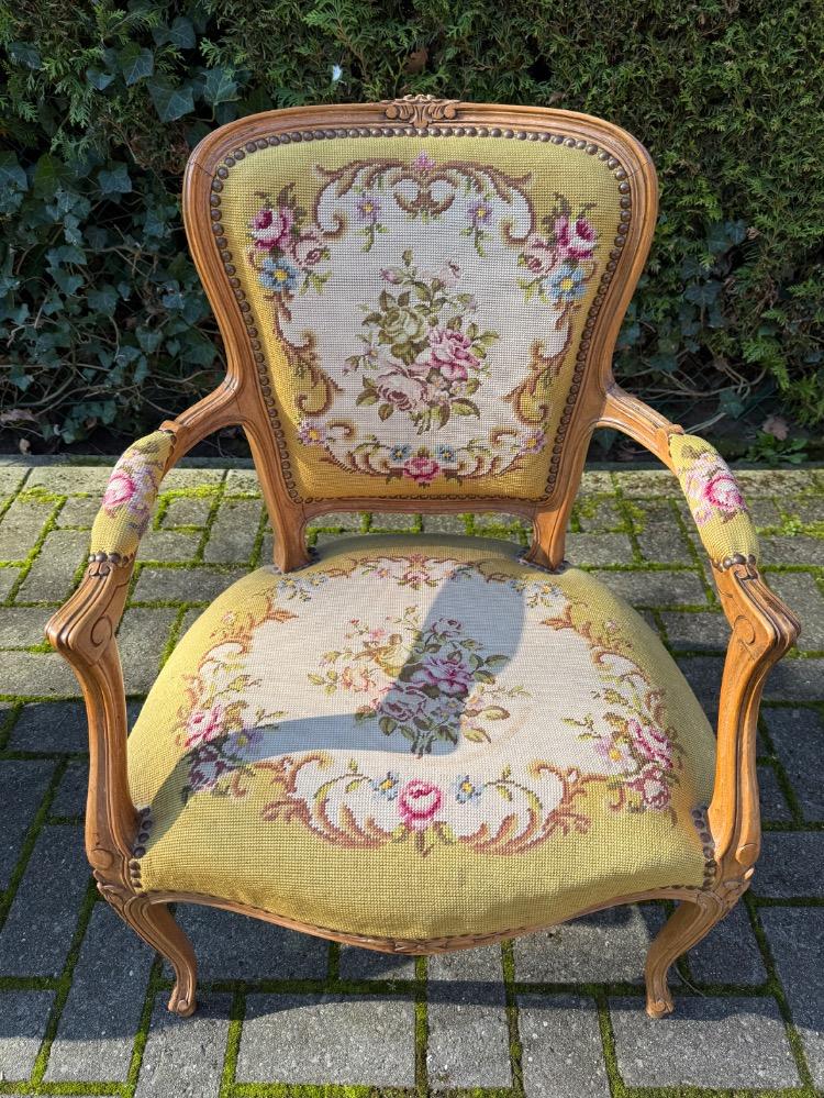 Louis XV style Pair of armchairs