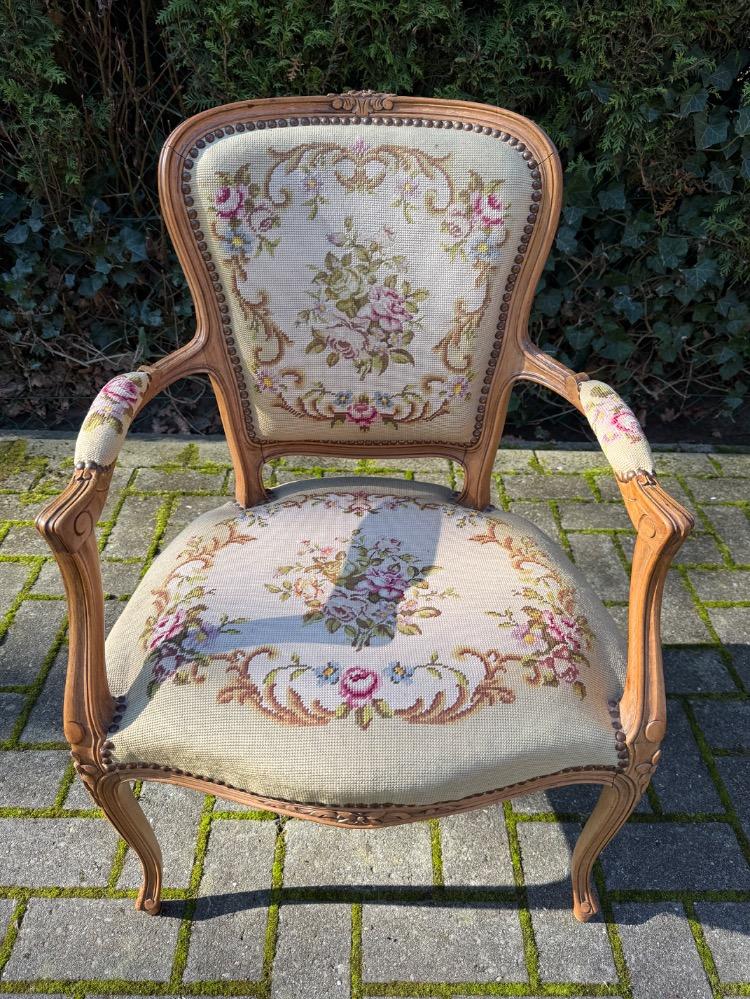 Louis XV style Pair of armchairs