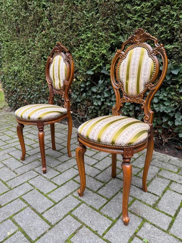 Louis XV style Pair of chairs