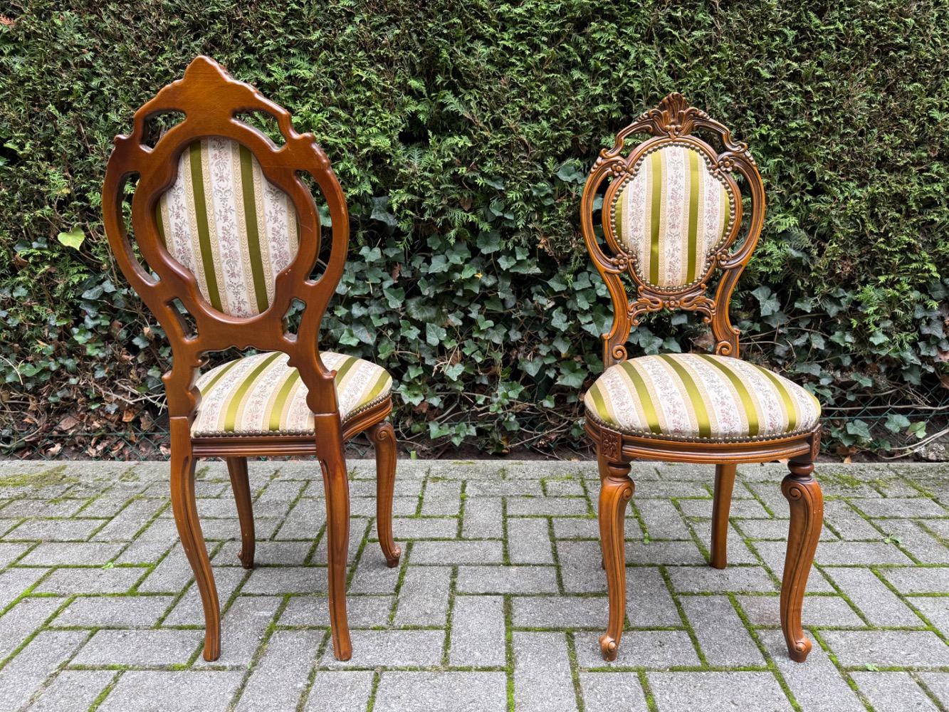 Louis XV style Pair of chairs
