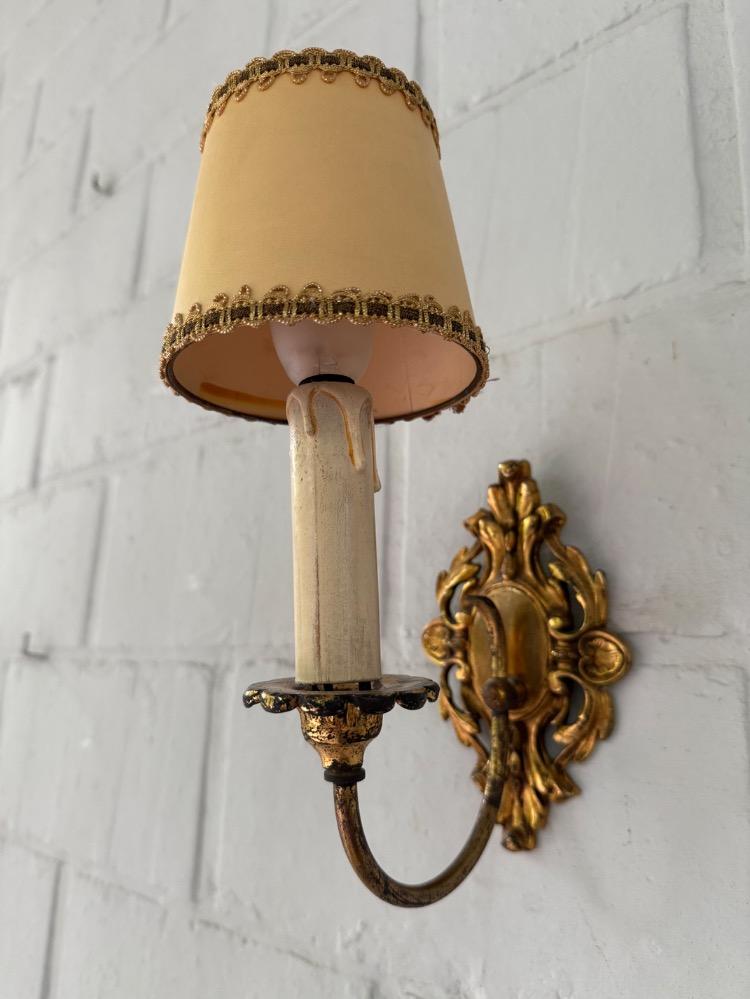 Louis XV style Pair of wall lights.