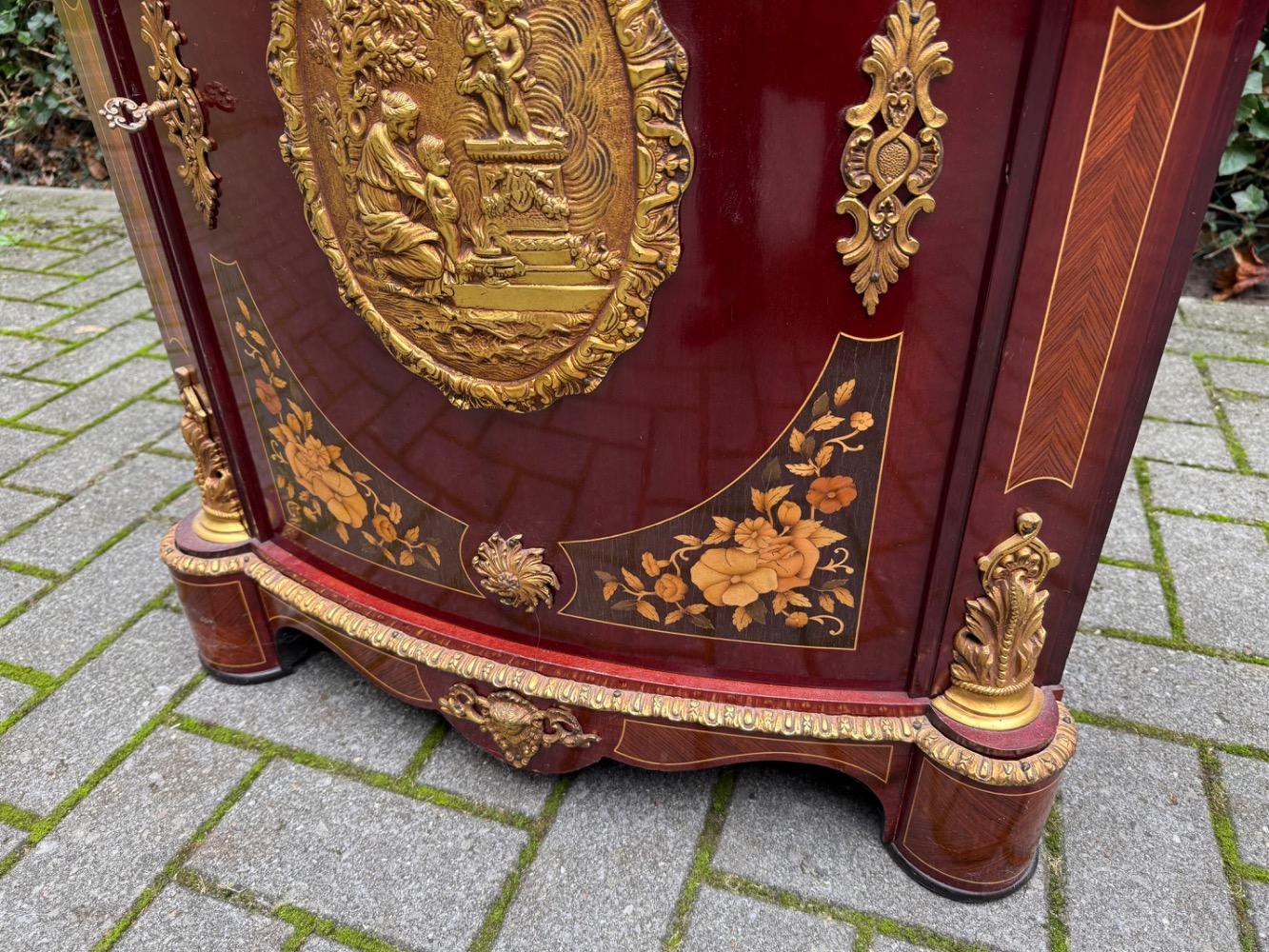 Louis XVI style Corner cabinet