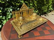 Louis XVI style Inkt well desk set