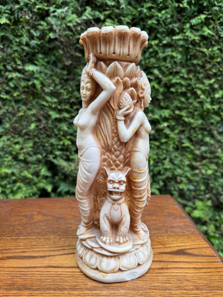 Oriental Pair of vases/candle holders