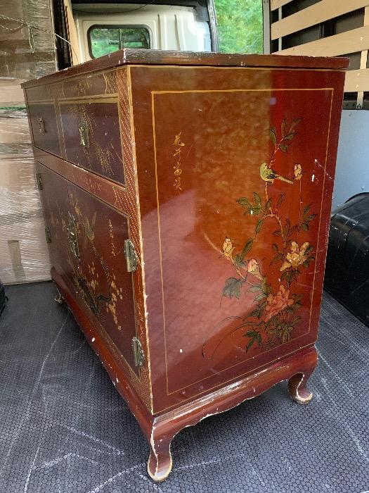 Oriental Style Cabinet Furniture Inventory Glantiques