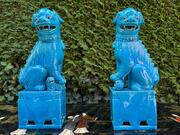 Pair of foo dogs 