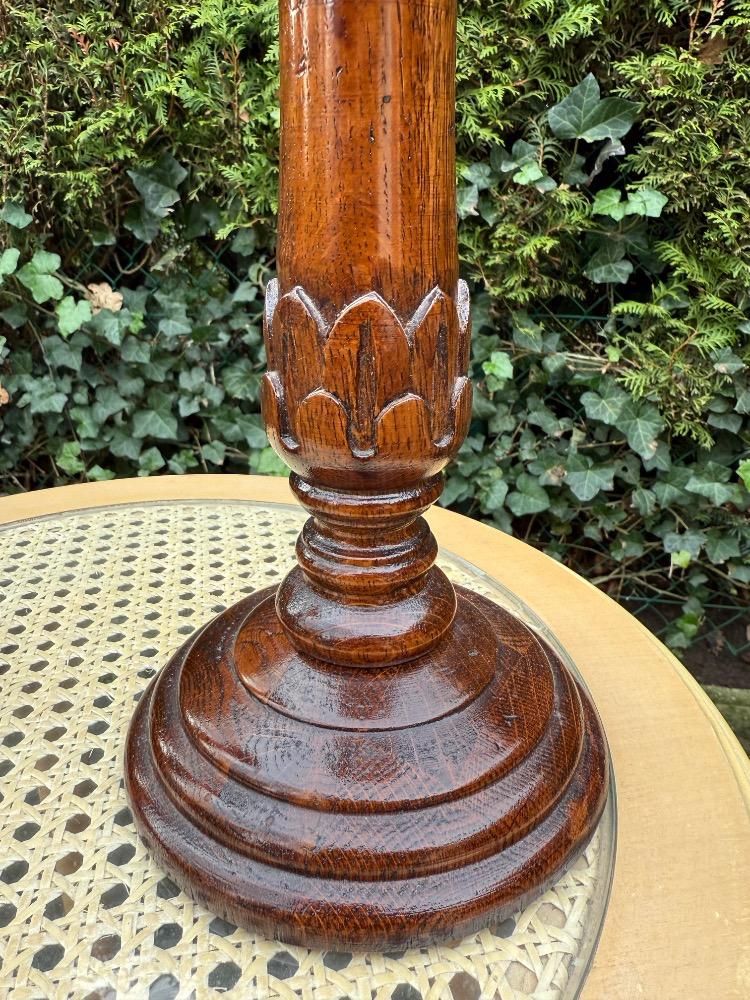Renaissance style Pair of candle holders.