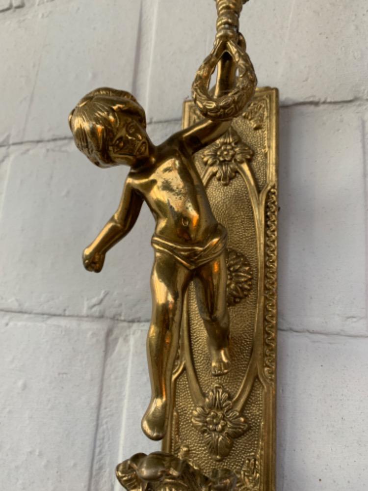 Rococo Pair of wall lights.