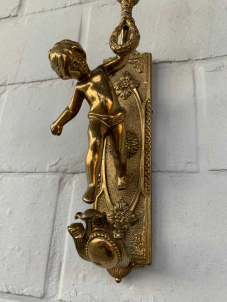 Rococo Pair of wall lights.