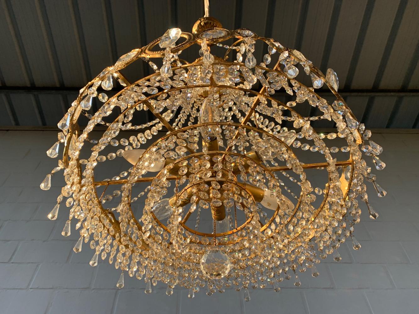 Sack style Chandelier