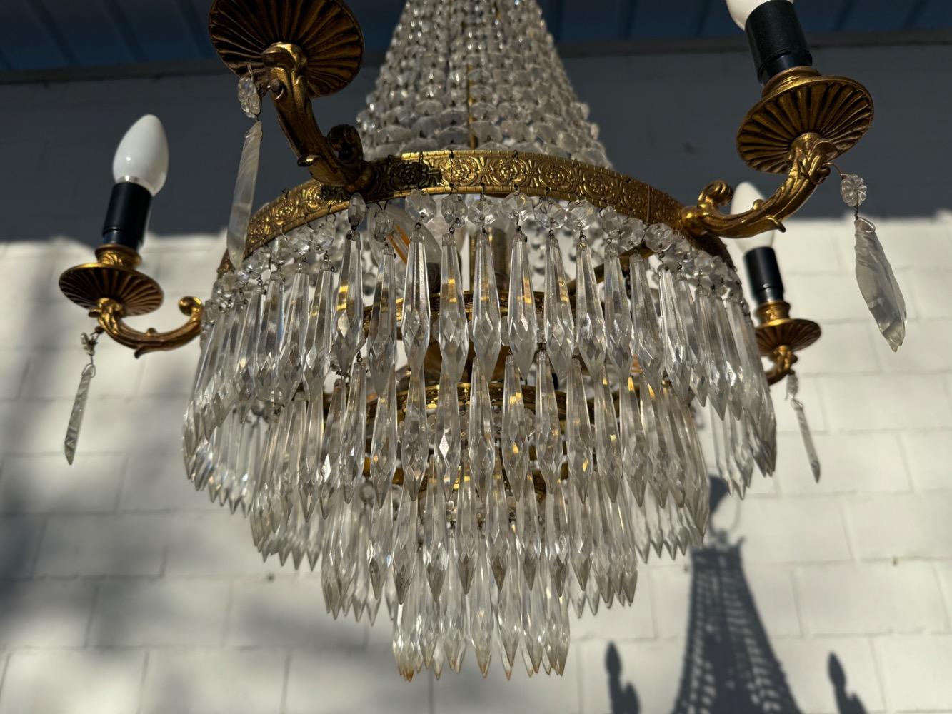 Sack style Chandelier