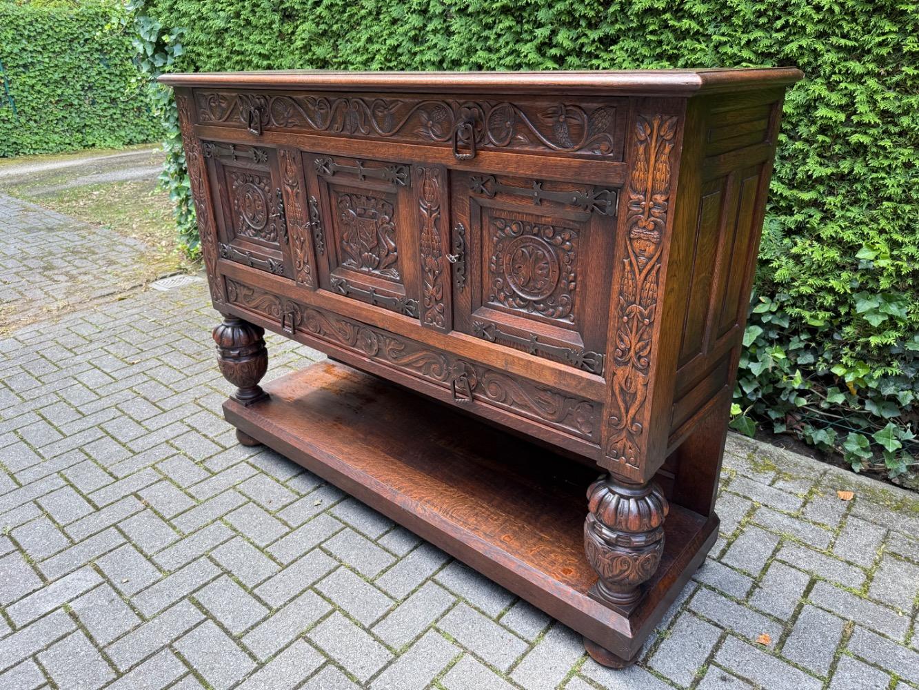 Tudor style Sideboard